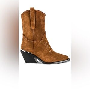 ANINE BING - Mid Tania Boots Toffee Suede